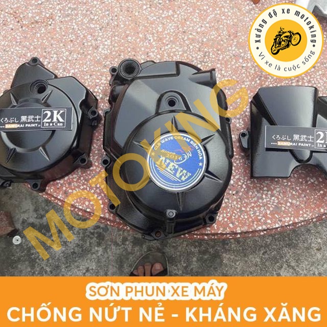 COMBO SƠN SAMURAI ĐEN NHÁM 109A GỒM 3 CHAI CHUẨN QUY TRÌNH ĐỘ BỀN CAO UCH210-109A-128A