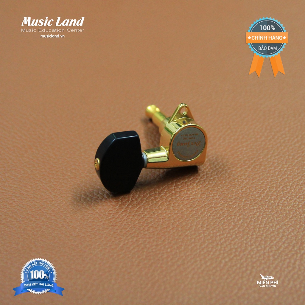 Khóa Đàn Guitar Acoustic DeJung P4B – Chính Hãng