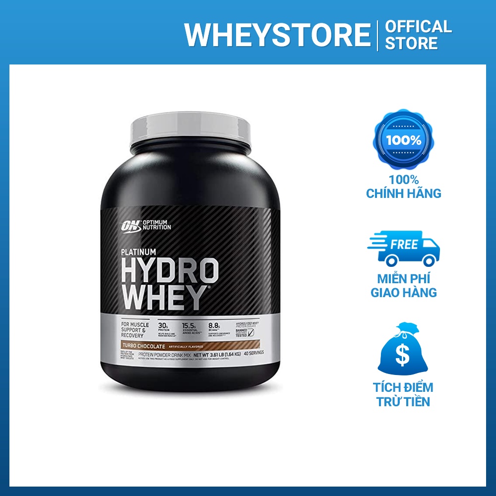 Sữa tăng cơ cao cấp ON Platinum Hydro Whey 3.5lbs (1.59kg)