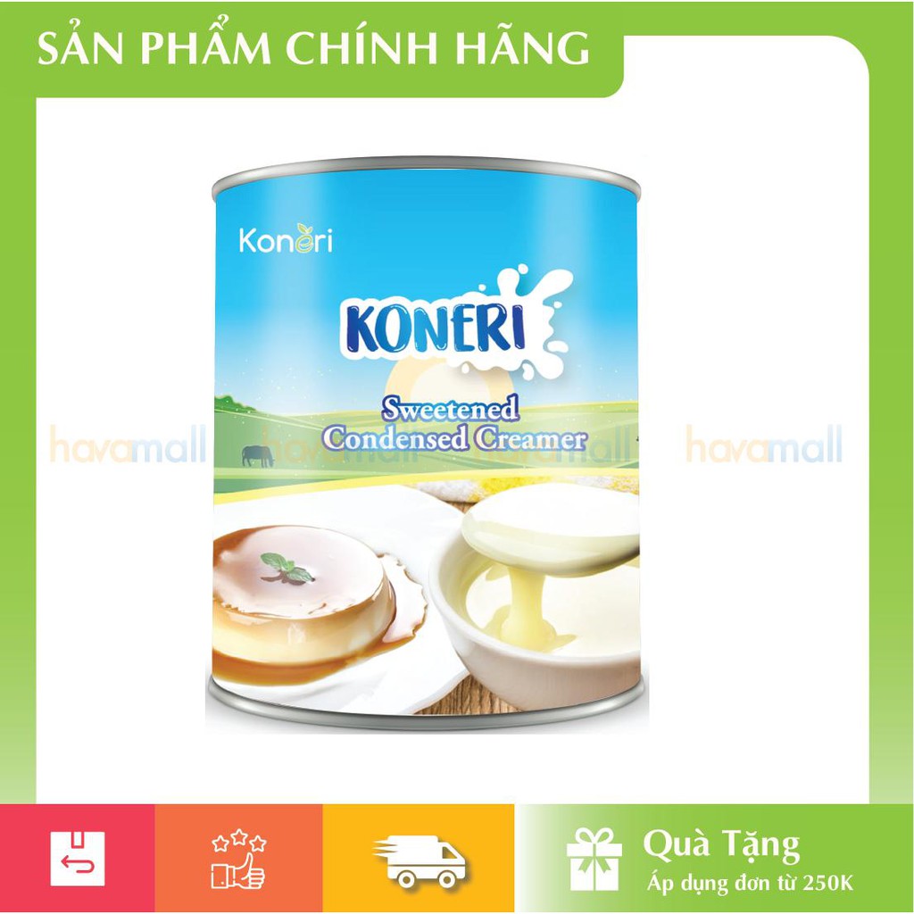 [Hàng nhập khẩu] Sữa Đặc Có Đường KONERI 1000gr