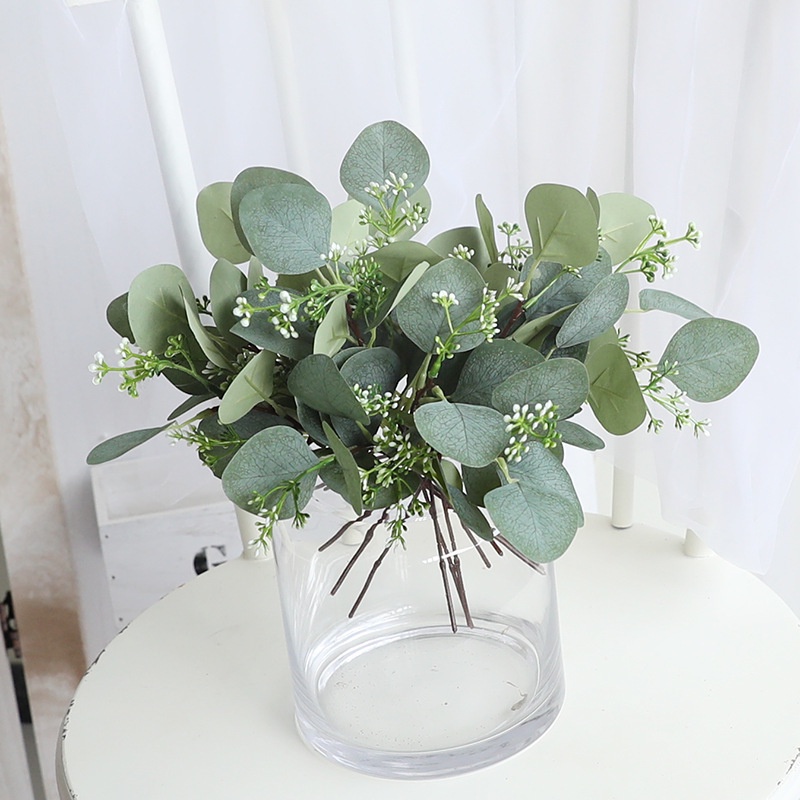 Nhánh Lá Cây Bạch Đàn Nhân Tạo Độc Đáo Trang Trí Nhà Cửa/ Tiệc Cưới