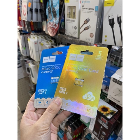 Thẻ Nhớ Điện Thoại Hoco Chính Hãng, Thẻ Nhớ Micro SD 64GB/4GB/8GB/16GB/32GB/128GB