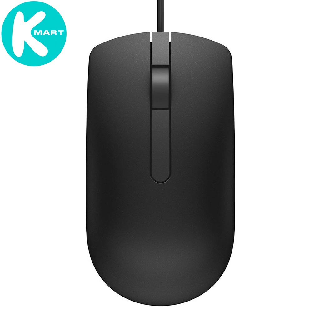 Chuột Có Dây Dell MS116  - Hàng Chính Hãng