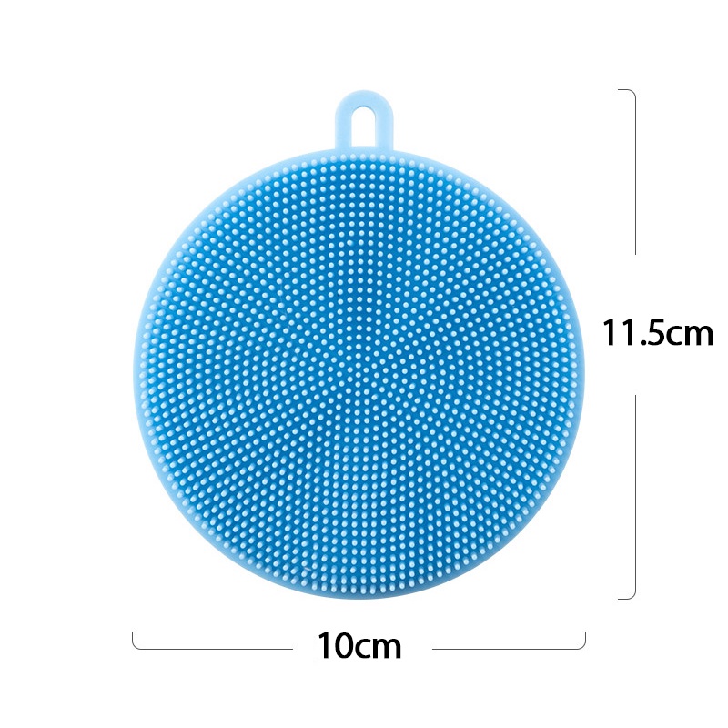 Miếng Rửa Chén Bằng Silicone Thiết Kế Đa Năng Tiện Lợi Cho Nhà Bếp