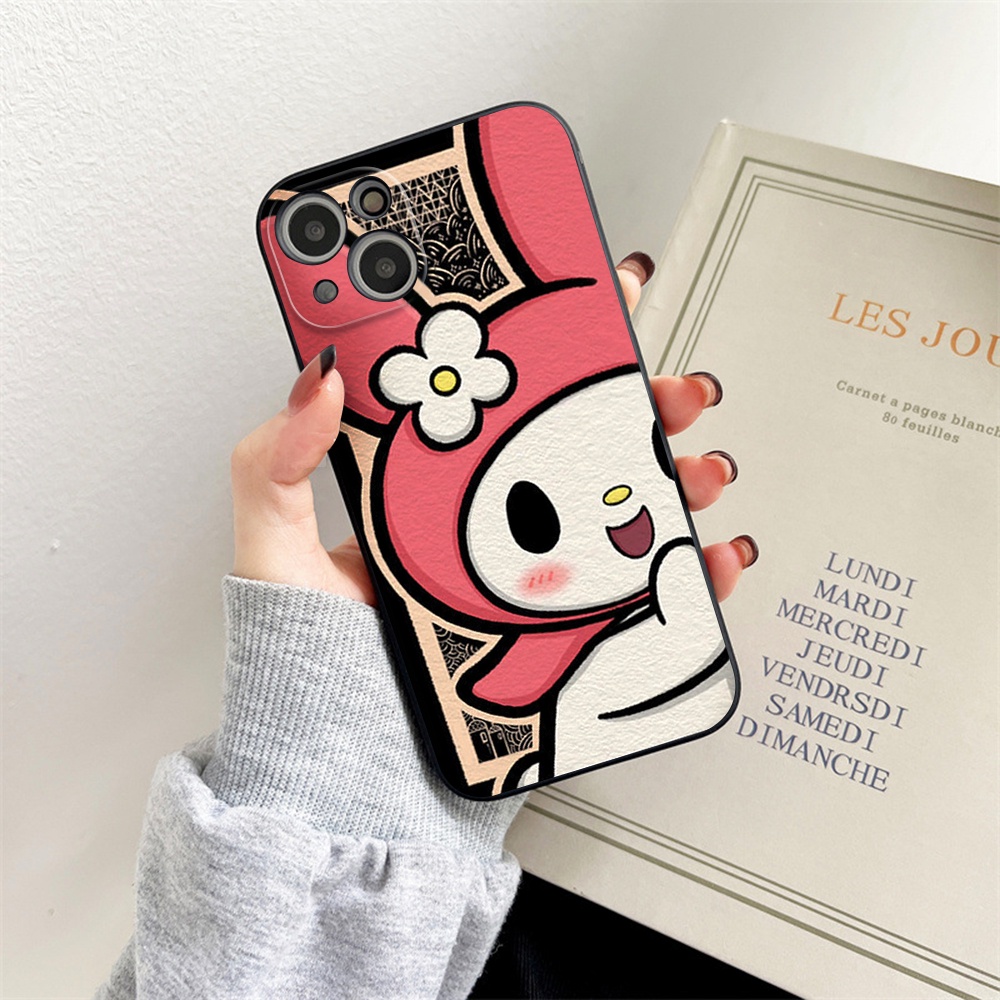 SANRIO Ốp Điện Thoại Tpu Mềm Chống Sốc In Hoạt Hình Cho iPhone 11 12 13 pro max XS X XR XSMax 7 8 6 6s plus SE 2020