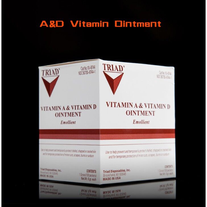 Set 10 Thuốc Mỡ Vitamin A&amp;D Chống Sẹo Tiện Dụng Cho Xăm Hình Nghệ Thuật