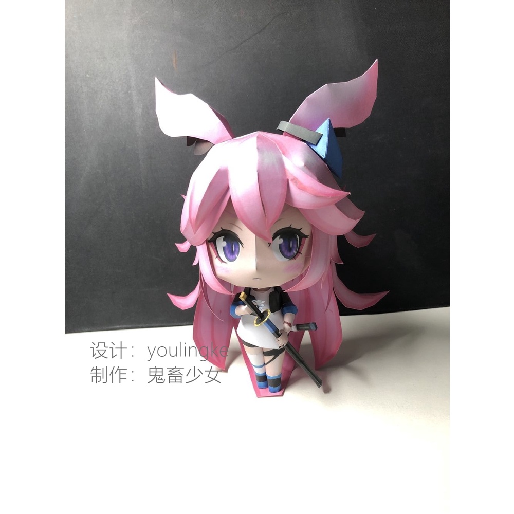 Mô hình giấy Honkai Impact 3rd - DIY
