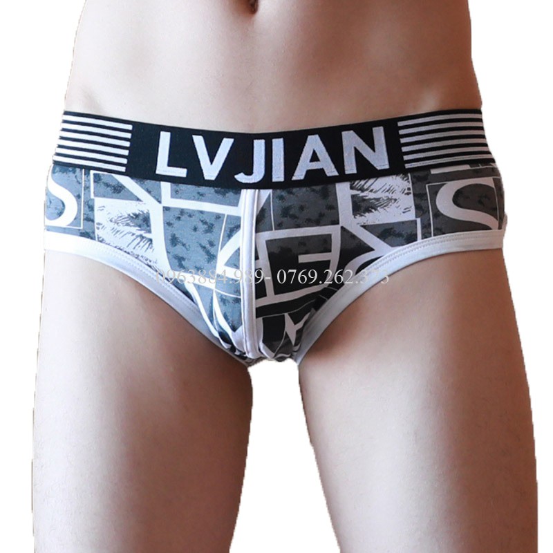 Quần lót nam LV.02 chất cotton dạng tam giác đẹp màu sắc trẻ trung mang ngủ, mặc lót- Ảnh , video shop làm