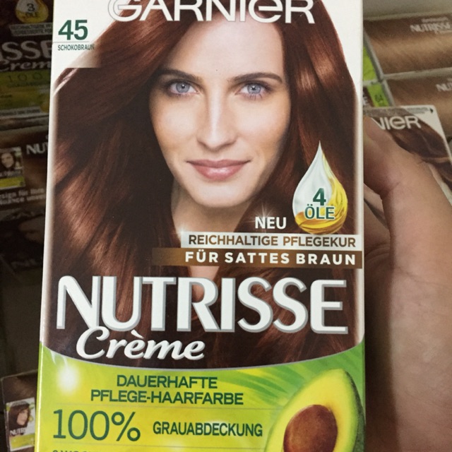 HÀNG ĐỨC)THUỐC NHUỘM TÓC GARNIER SỐ 45