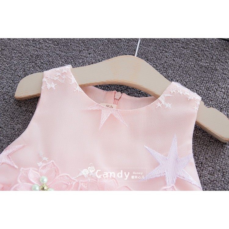 Váy công chúa bé gái size 8-16kg đính bông
