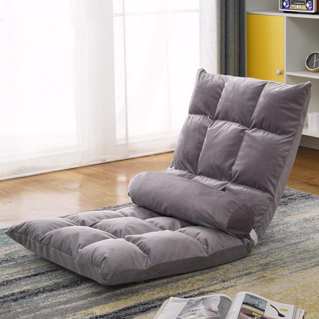 Hàng HOT Ghế Lười Tatami - Ghế Tựa Lưng Ngồi Bệt kiểu nhật Có thể gập lại tặng kèm gối phụ【Tennessee052】