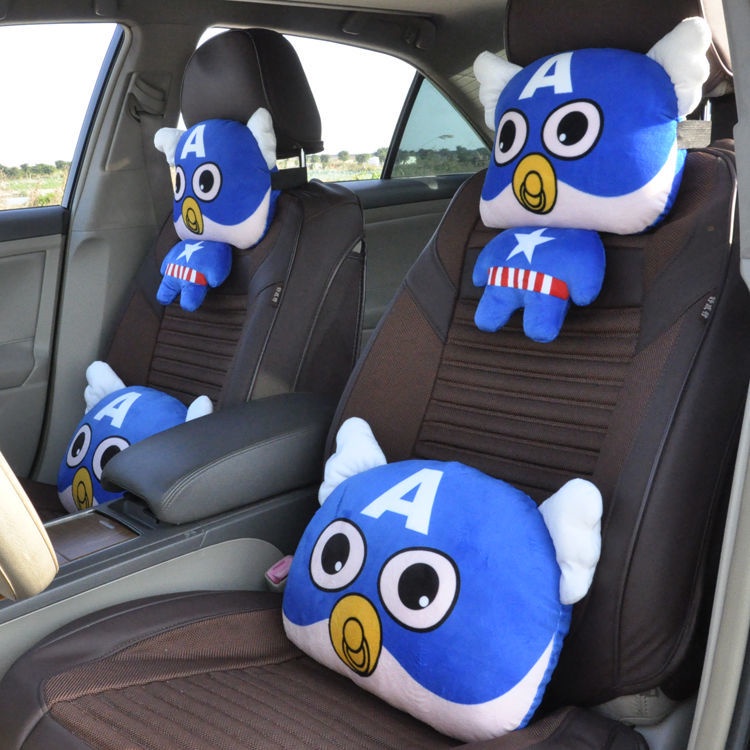 Gối Tựa Đầu Họa Tiết Hoạt Hình Batman Cho Xe Hơi | BigBuy360 - bigbuy360.vn
