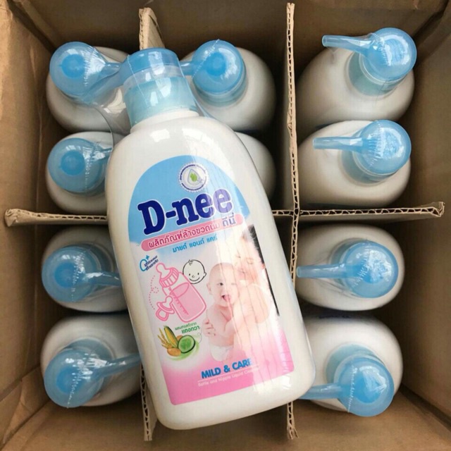 Nước rửa, vệ sinh bình sữa Dnee Chính Hãng, chai 500ml Xuất xứ Thái Lan