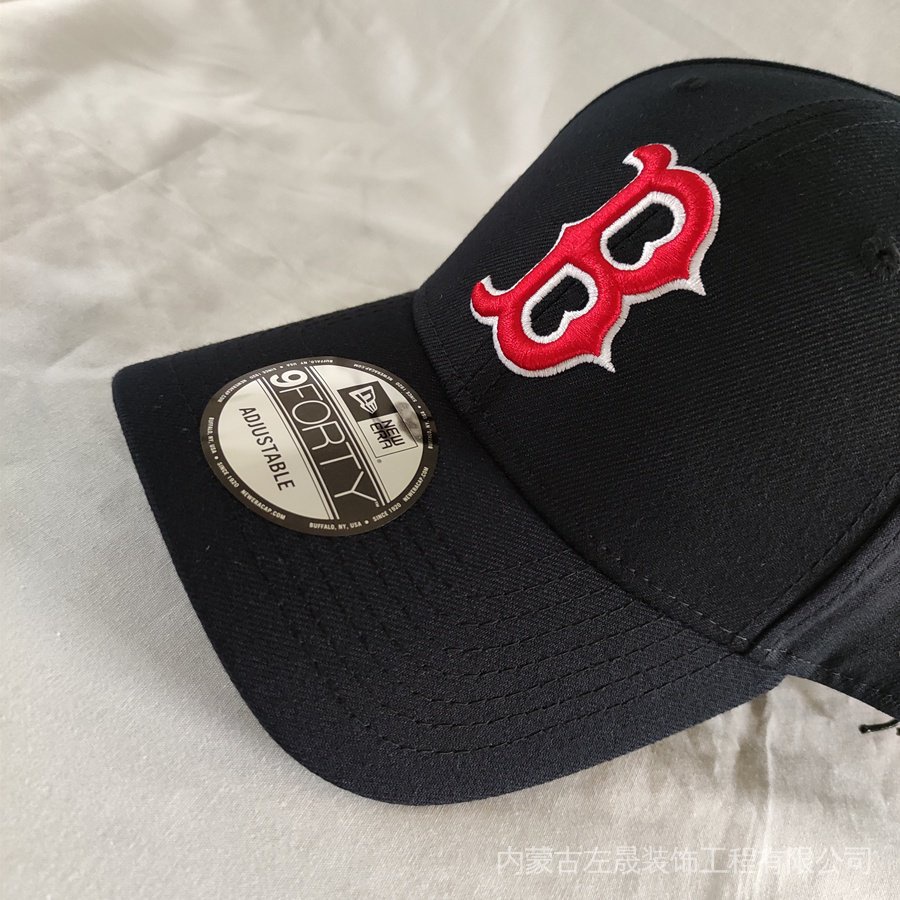 Mũ Lưỡi Trai Đội Newra MLB Boston Red Sox Có Vành Cong 9 Dành Cho Nam Và Nữ
