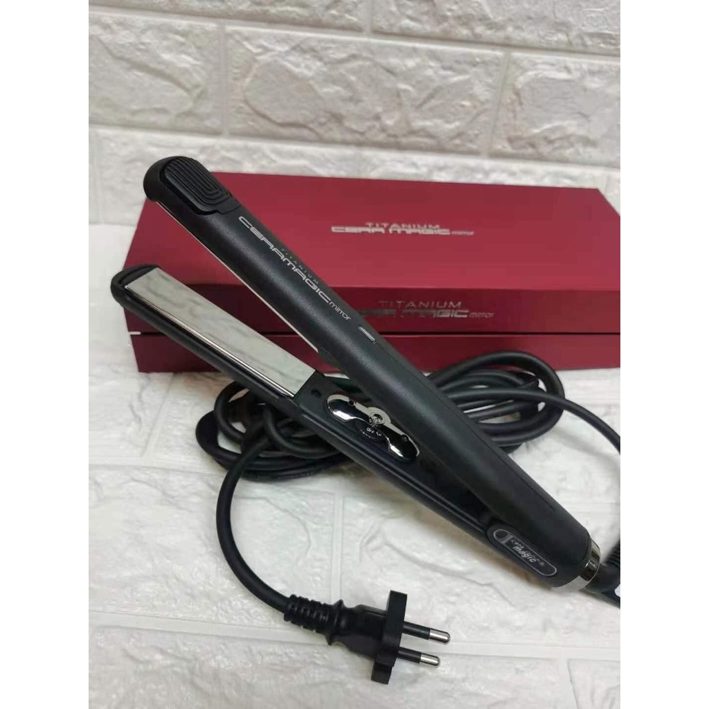 MÁY ÉPTÓC , LÀ TÓC. UỐM TÓC XOĂN  CERA MAGIC TITANIUM MIRROR  -MÁY KẸP TÓC - ÉP TÓC THẲNG - ÉP TÓC CỤP CAO CẤP