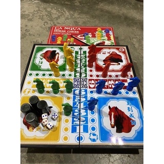 Bộ đồ chơi cá ngựa có nam châm size bé 21x21cm 2-4 người chơi