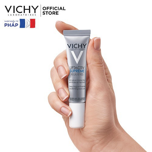 Kem Dưỡng Vichy Giúp Giảm Nếp Nhăn & Săn Chắc Da Vùng Mắt 15ml