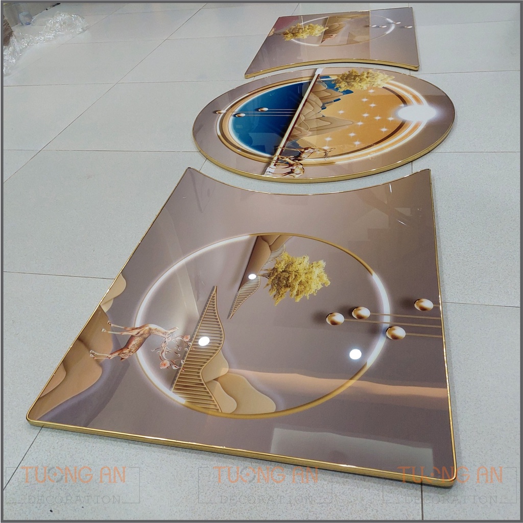 Tranh treo tường decor, tranh tráng gương hiện đại 2022