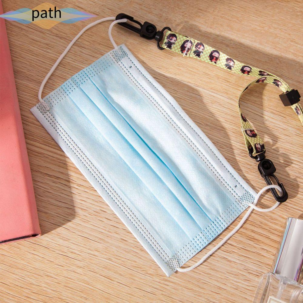 Dây Đeo Cổ Co Giãn Chống Trượt Có Thể Điều Chỉnh Bảo Vệ Khuôn Mặt Thời Trang Kimetsu No Yaiba
