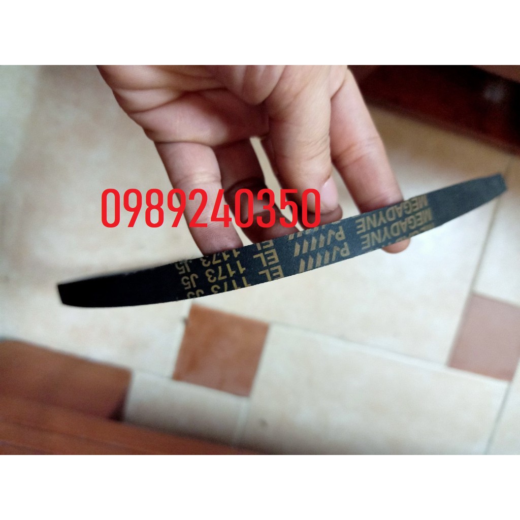 Dây curoa máy giặt cửa ngang 1173 J5 chính hãng