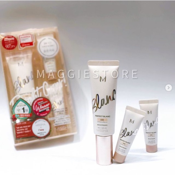 Kem nền Missha Perfect Blanc BB SPF50+/PA+++ Special Set