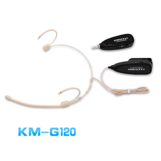 Micro hạt gạo, mic không dây Kimafun KM-G120