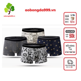 Quần lót nam lọt khe, quần sịp nam boxer, sịp đùi nam cotton cao cấp 003 - aodabong999.vn
