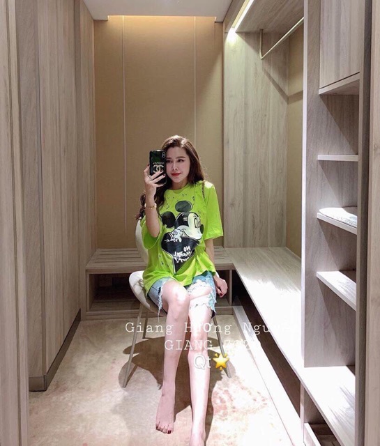 Áo thun form rộng unisize dưới 70kg vừa - Carotshop