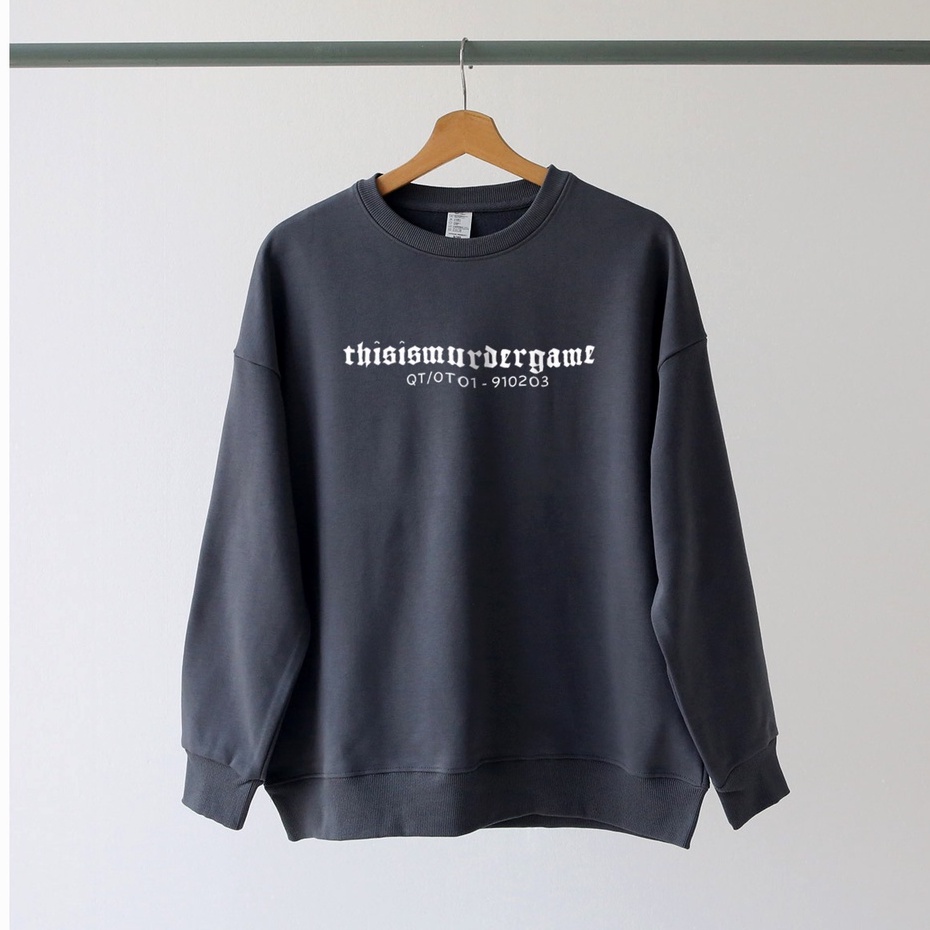 [Mã 12FASHIONSALE1 giảm 10K đơn từ 50K] Áo sweater unisex nam nữ form rộng Qt.house nỉ dài tay SWBC02 | BigBuy360 - bigbuy360.vn