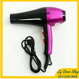 Máy sấy tóc 2 chế độ nhiệt nóng lạnh công suất 2400W - Tặng kèm 1 đầu thổi