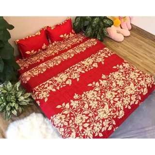 Bộ chăn ga vỏ gối 5 món ( 1 drap + 2 vỏ gối nằm + 1 chăn hè + 1 vỏ gối ôm siêu đẹp