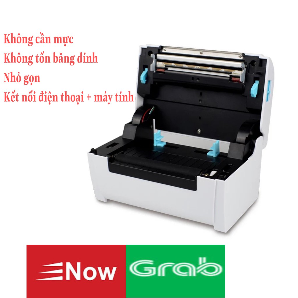 Máy in nhiệt, in đơn hàng TMĐT POS-9200 in bill, hóa đơn, phiếu giao hàng, tem vận chuyển dùng giấy in tự dán bảo hành