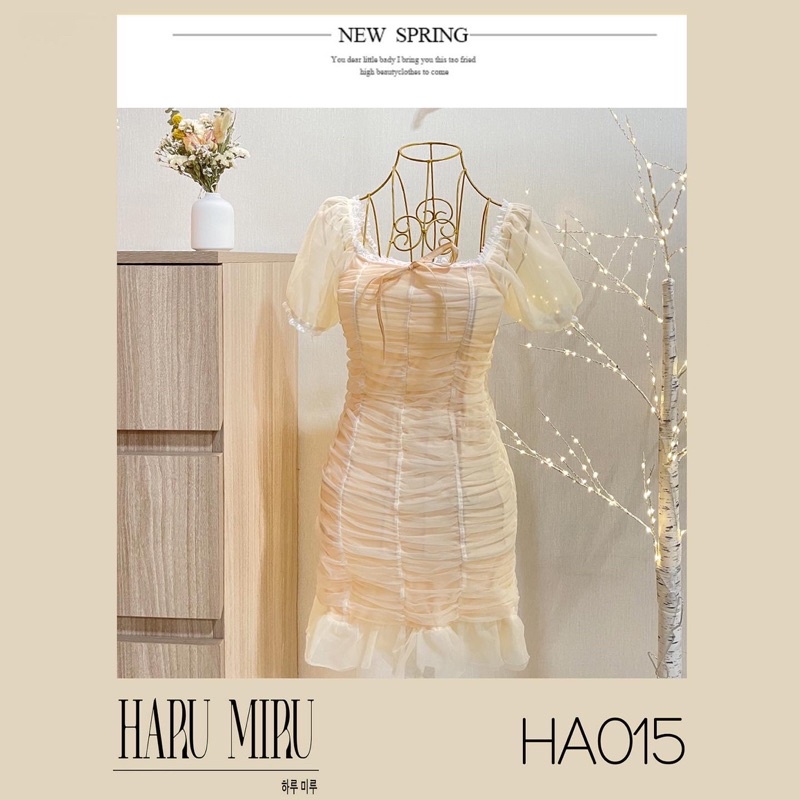 Đầm voan be Nancy