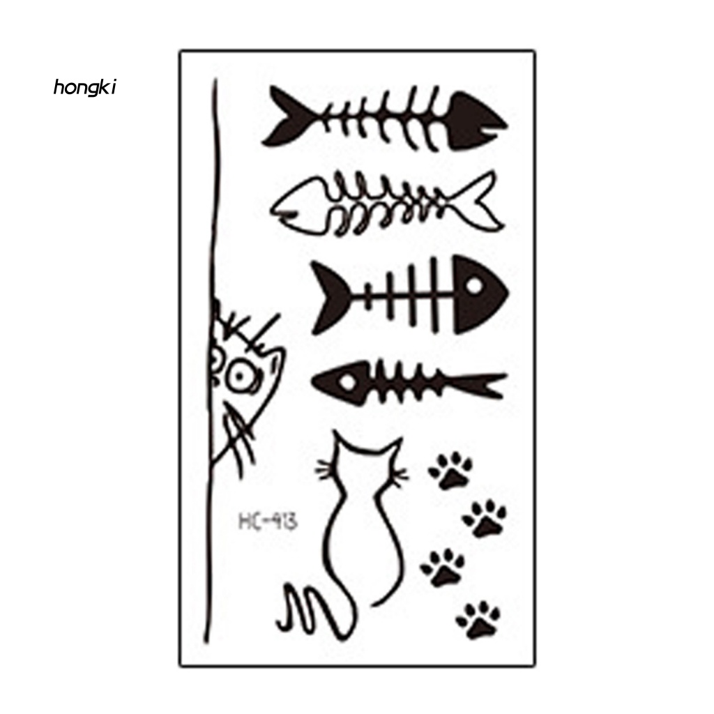 Hình Xăm Dán Tạm Thời Thiết Kế Nhỏ Nhắn Xinh Xắn