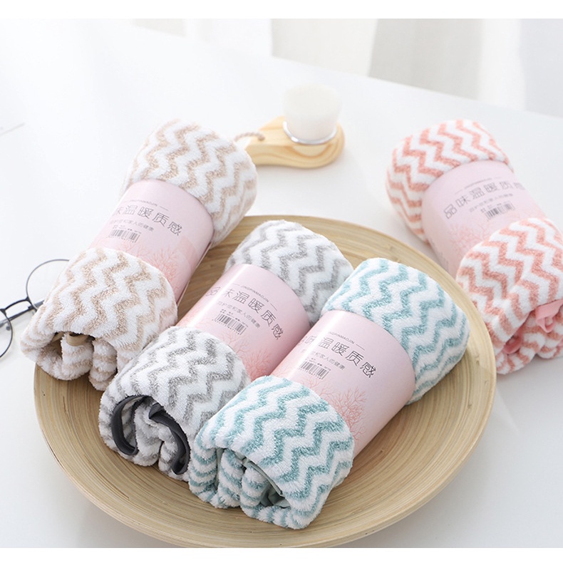 Khăn Lau Mặt Lông Cừu Dùng Cho Người Lớn Và Cho Bé Xuất Hàn 30x50cm Siêu Thấm Nước Nhiều Màu Sắc