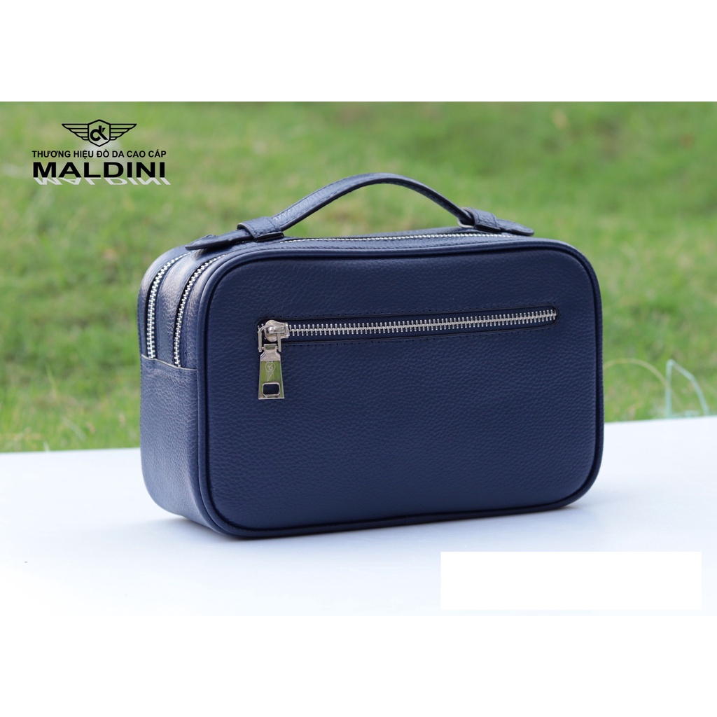 Túi cầm tay Golf Maldini Mẫu Mới - da thật 100% - - Có Khóa Số