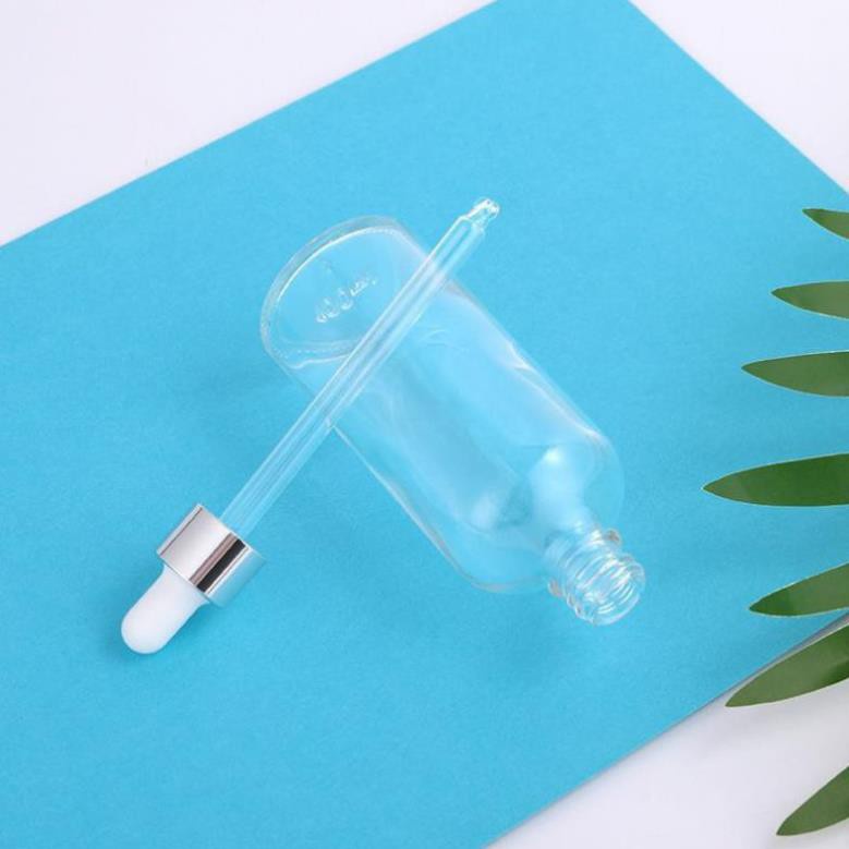 Lọ Chiết Serum ❤ RẺ VÔ ĐỊCH ❤ Lọ đựng tinh dầu 30ml Dày bóp giọt Khoen Bạc , lọ chiết serum , phụ kiện du lịch