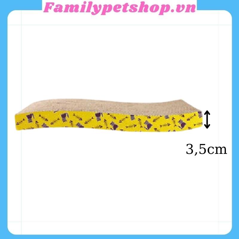 Bàn cào móng cho mèo giúp cào sạch và mòn bớt móng cho mèo-familypetshop.vn