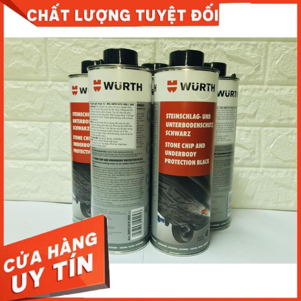 [Siêu Hot] Chai sơn phủ gầm xe hơi gốc nhựa cao su tổng hợp 1000ml – Wurth ...