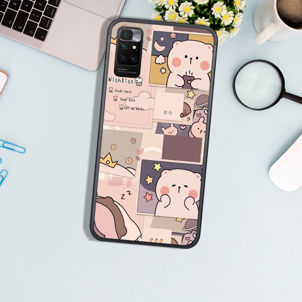 Ốp Lưng Xiaomi REDMI 10 - REDMI NOTE 10 4G - REDMI NOTE 10 5G, In Hình Sinh Động, Dễ Thương, Màu Sắc Cá Tính..