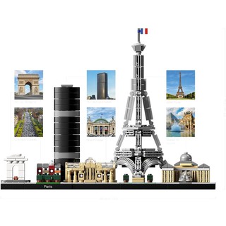 [Hàng có sẵn] LEGO Architecture 21044 - Thành Phố Paris