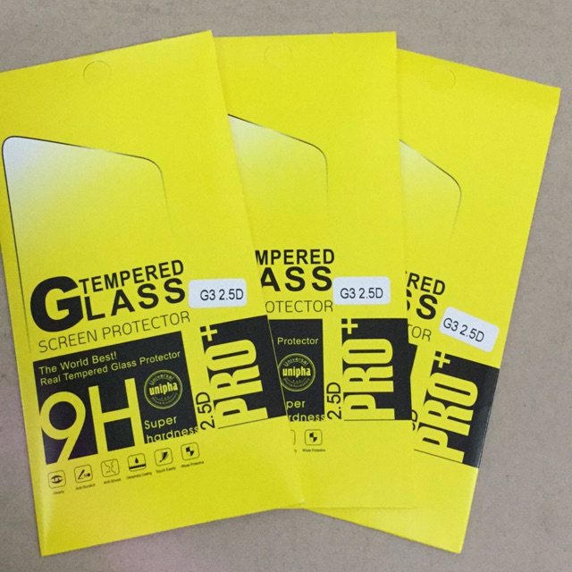 Bộ 3 kính cường lực LG G3