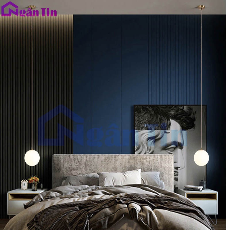 Đèn thả trần thủy tinh trang trí trong nhà phòng ngủ THCN207 Ngân Tin