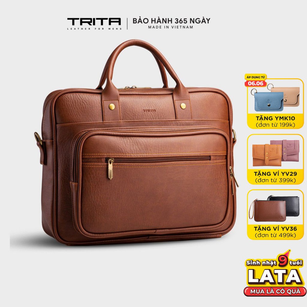 [Mã WABRDEC12 giảm 10% đơn 99K] Cặp công sở đa năng TRITA TCA5