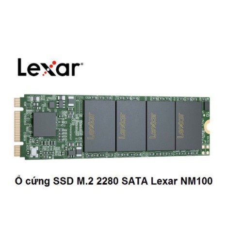 Ổ cứng SSD M2 SATA 2280 Lexar NM100 - 256Gb/ 512Gb -Tăng Tốc Máy Cực Nhanh, bảo hành 36 tháng