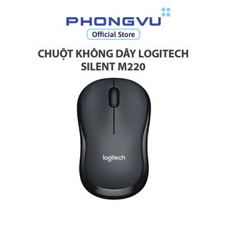 Chuột không dây Logitech Silent M220 - Bảo hành 12 tháng