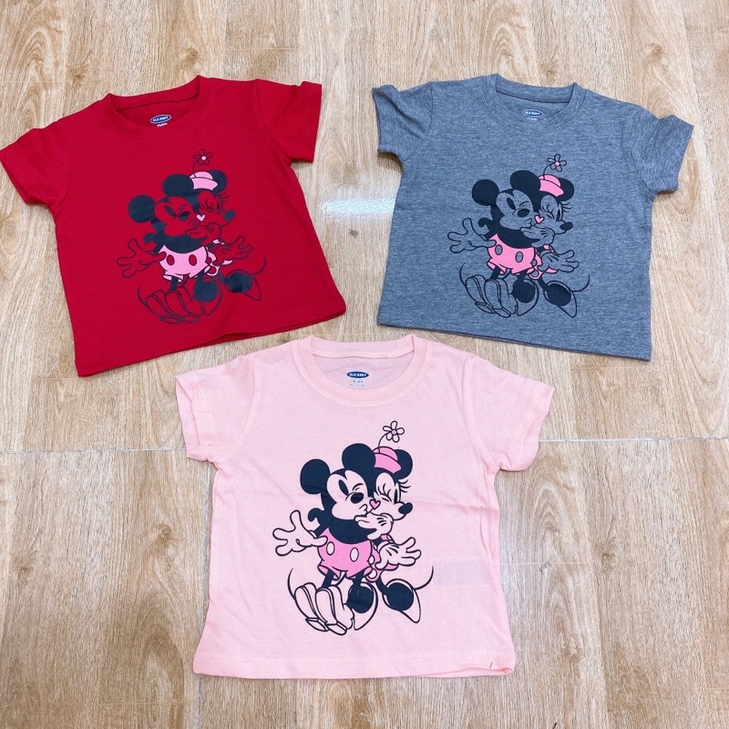 Áo thun bé gái in hình micky cotton 1-5Y satsunkid