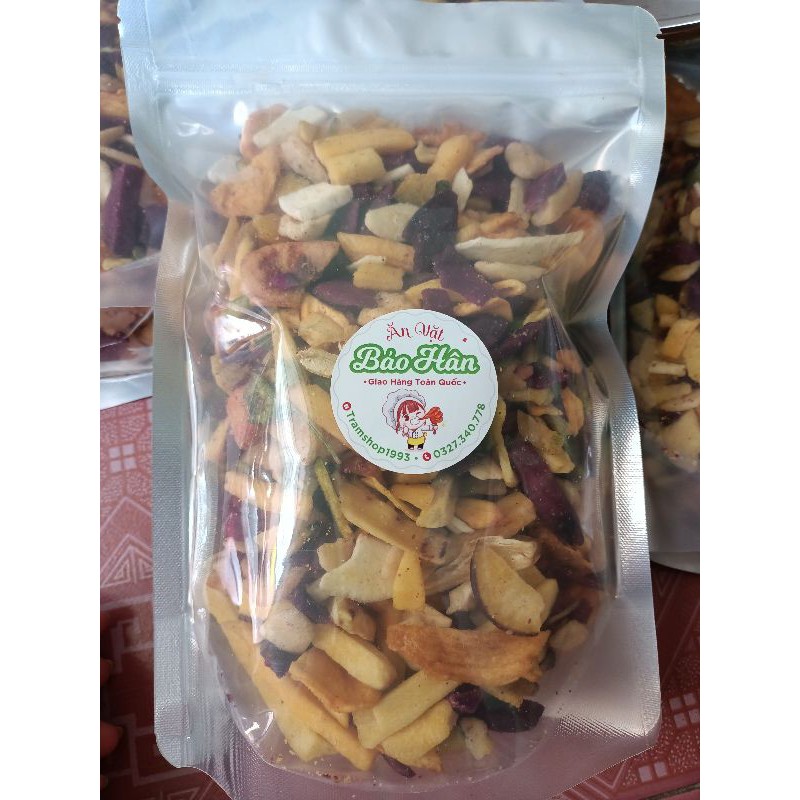 Combo 2kg trái cây sấy thập cẩm vụn_