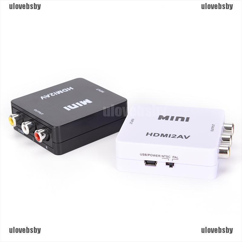 Bộ chuyển đổi Hdmi Sang Rca Av / Cvbs Hd 1080p Mini Hdmi2Av
