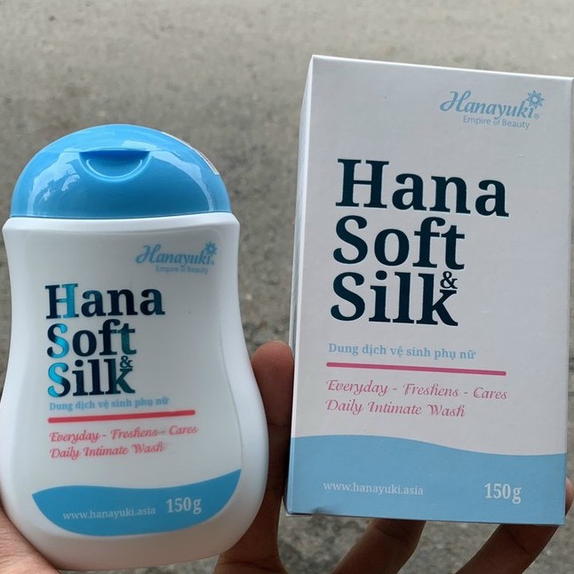 Dung dịch vệ sinh phụ nữ Hana Soft &amp; Silk ( Chính Hãng )